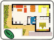 Enlarge house plan